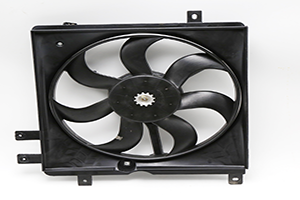 1016003508 Conjunto de ventilador de refrigeración del radiador compatible con Geely Panda, Free Cruiser - 5 terminales | Hanbo® al por mayor