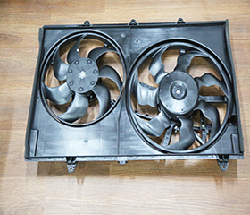 Conjunto de ventilador de radiador eléctrico doble OE 24350874 para Chevrolet Captiva Baojun 530