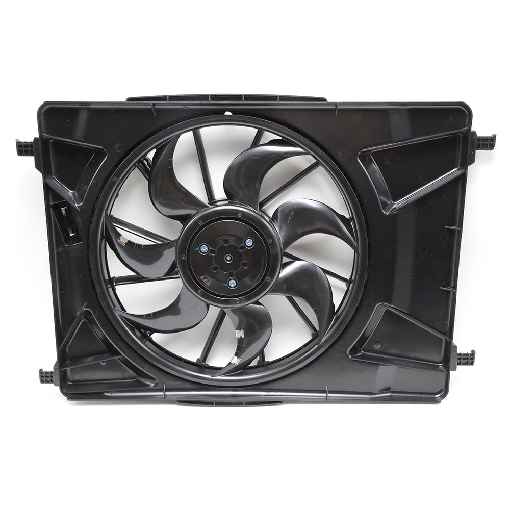 HCE-1308010 Conjunto de ventilador de refrigeración del radiador compatible con BYD Han EV 2020-2025 BYD e9