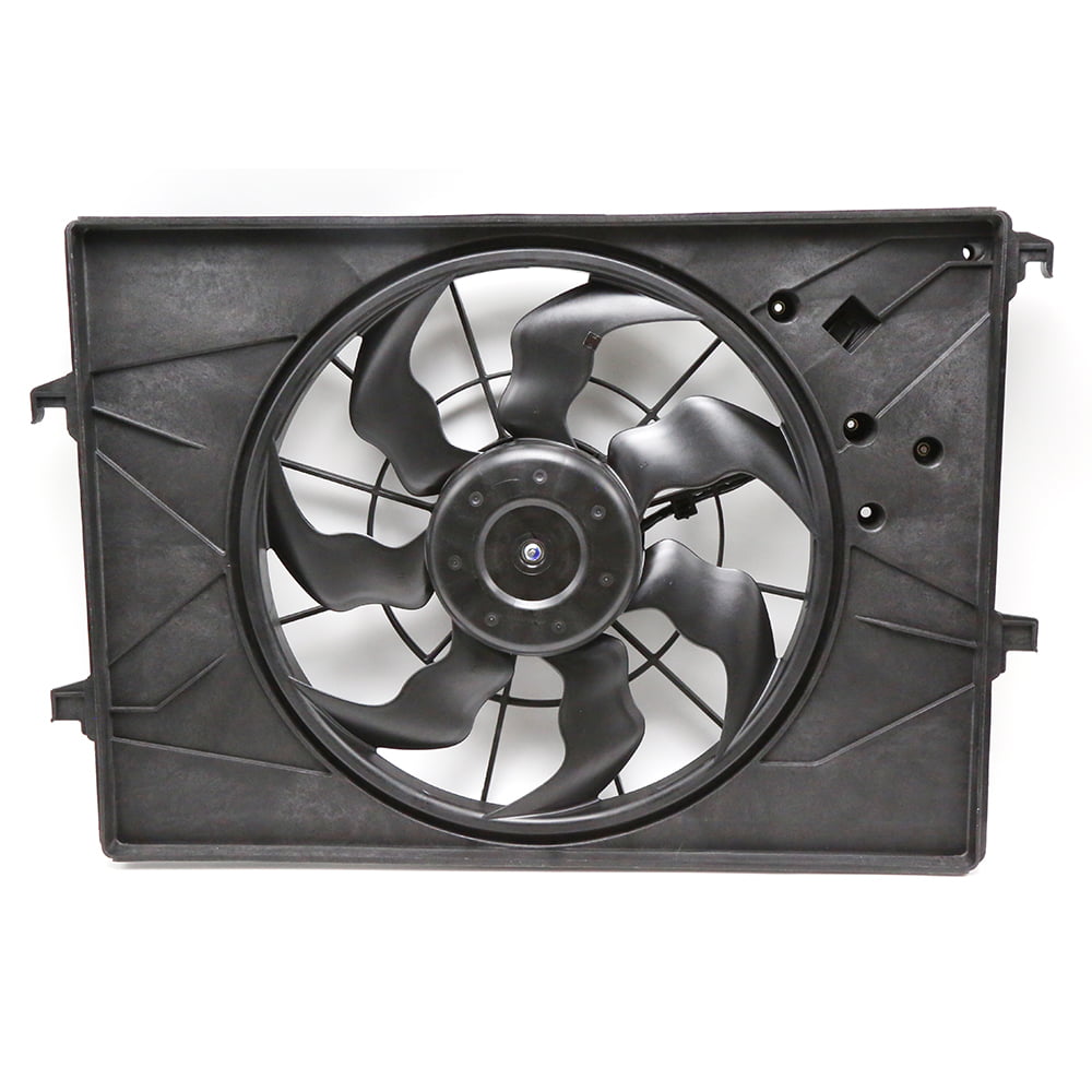 Conjunto de ventilador de refrigeración del radiador OE 2078001400 compatible con Geely Emgrand (modelo 2018) GL/GS 1.8 - Con ventilador de refrigeración de resistencia